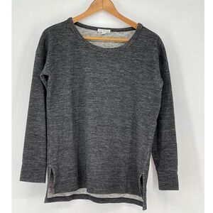 Standard James Perse Gray Long Sleeve Tunic Top Sz 1 (Small) Quiet‎ Luxury